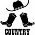 Das Logo von laut.fm Topcountry 100