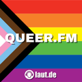 Das Logo von laut.fm Queer
