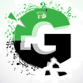 Das Logo von laut.fm Gaming Gnome