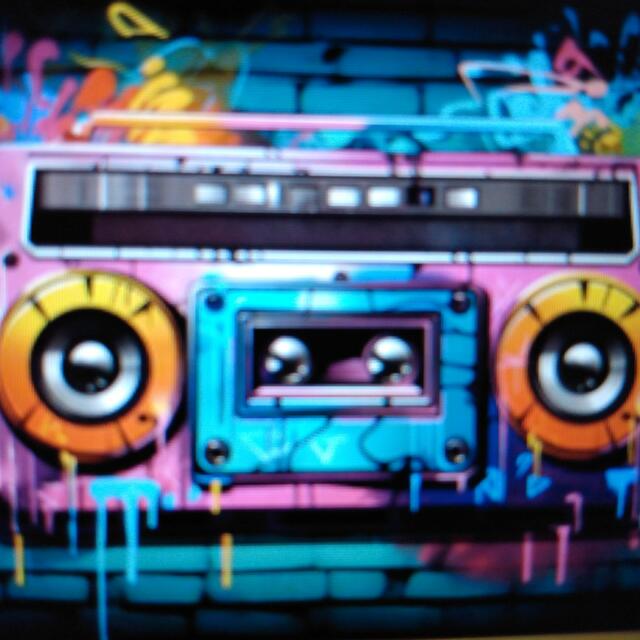 Stationsbild ghetto-blasta