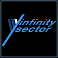 Das Logo von laut.fm Infinity Sector