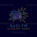 Das Logo von laut.fm Susi fm