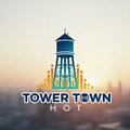 Das Logo von laut.fm TOWER TOWN HOT
