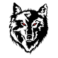 Das Logo von laut.fm Wolf