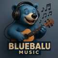 Das Logo von laut.fm Bluebalu