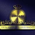 Das Logo von laut.fm Gucci FM