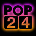 Das Logo von laut.fm Pop 24