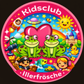 Das Logo von laut.fm Kidsclub Illerfrösche