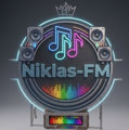 Das Logo von laut.fm Niklas-FM