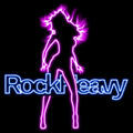 Das Logo von laut.fm Rockheavy