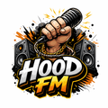 Das Logo von laut.fm HoodFM