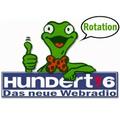 Das Logo von laut.fm Hundert6-Rotate