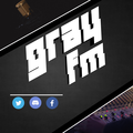 Das Logo von laut.fm Gray