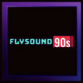 Das Logo von laut.fm Flysound 90s