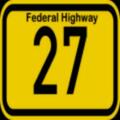 Das Logo von laut.fm Federal Highway 27