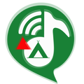 Das Logo von laut.fm Campingradio