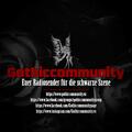 Das Logo von laut.fm Gothiccommunityradio