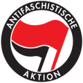 Das Logo von laut.fm Antifa