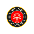 Das Logo von laut.fm Rising Voltage