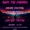 Das Logo von laut.fm Rave The Friends FM