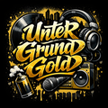 Das Logo von laut.fm Untergrundgold
