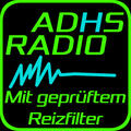 Das Logo von laut.fm ADHS Radio