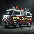 Das Logo von laut.fm Metalcaravan