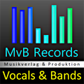 Das Logo von laut.fm Mvb Records FM Vocals Und Bands