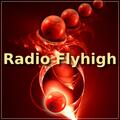 Das Logo von laut.fm Flyhigh