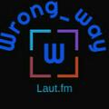 Das Logo von laut.fm Wrong Way