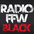 Das Logo von laut.fm Radio Ffw Black